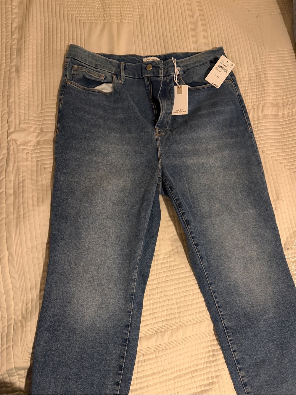 NWT Good American - Good waist high rise jeans